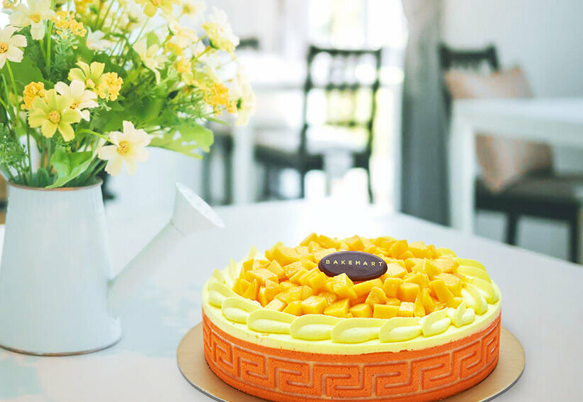 Mango Mousse Cake