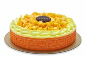 mango mousse cake