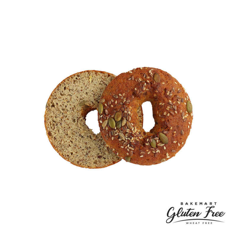 Keto Multiseed Bagel 80g (2Pcs) GF - Image 2